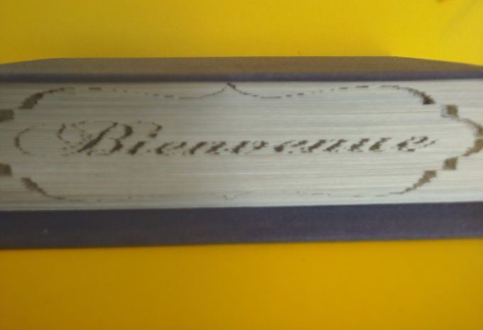 Message " bienvenue" ( méthode coupé plié)