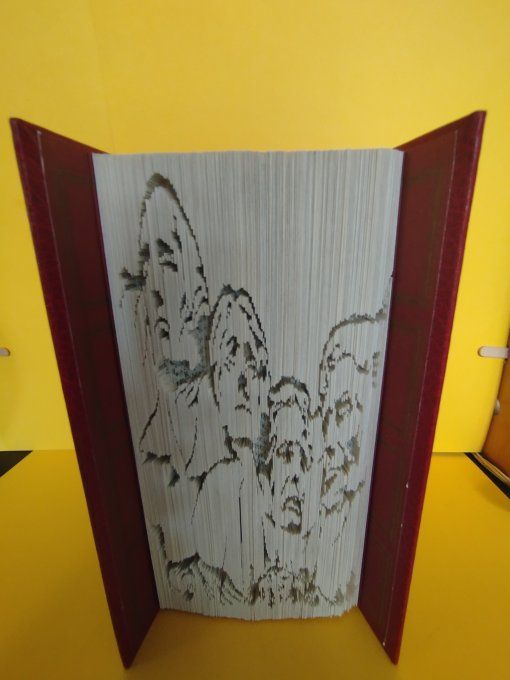 Le mont Rushmore ( méthode coupé plié)