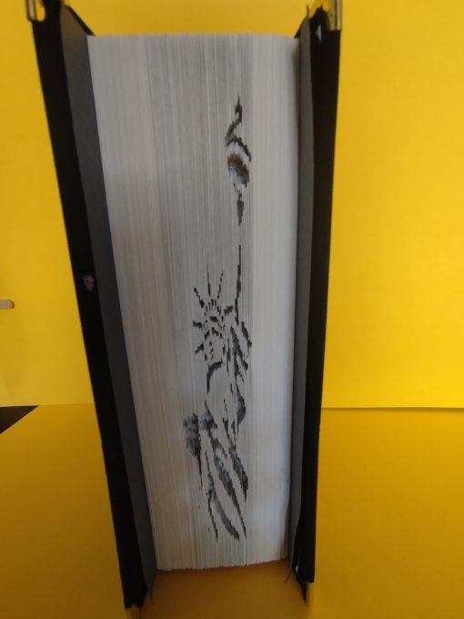 La statue de la liberte ( méthode coupé plié)