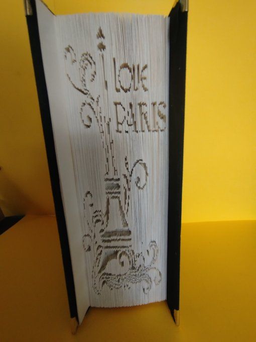 I love Paris ( méthode coupé plié)