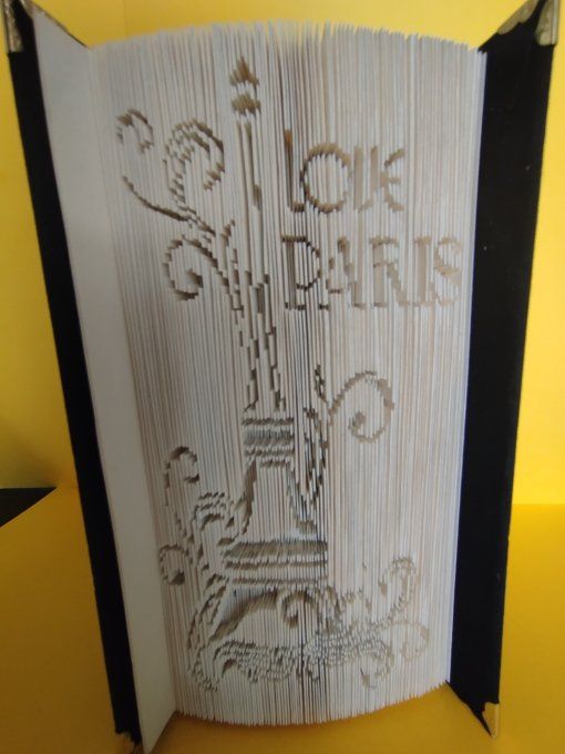 I love Paris ( méthode coupé plié)