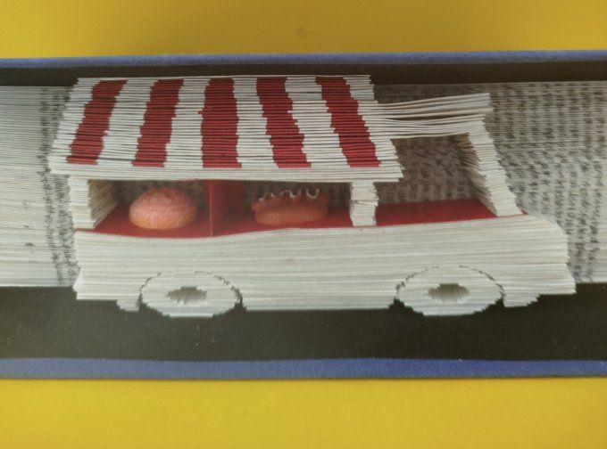 Food truck ( méthode coupé plié)
