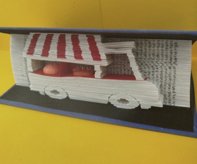 Food truck ( méthode coupé plié)