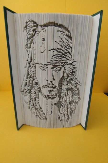 Mr jack Sparrow ( méthode coupé plié)