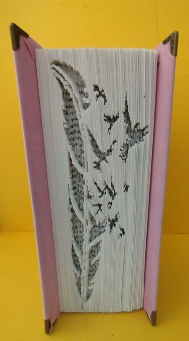 Plume ( méthode coupé plié)