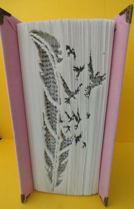Plume ( méthode coupé plié)