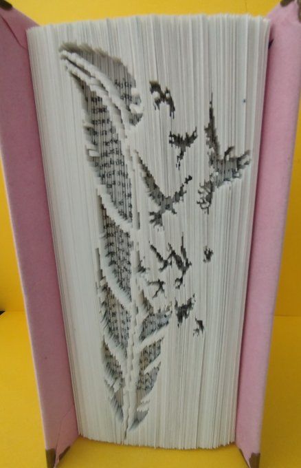 Plume ( méthode coupé plié)