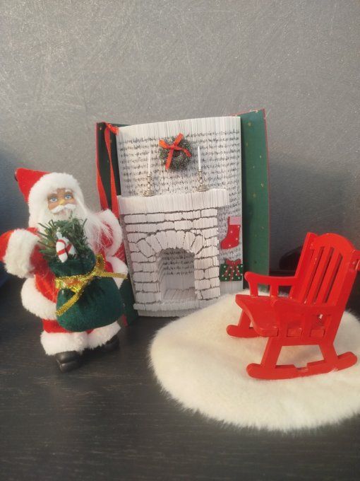 Cheminée de père Noël 