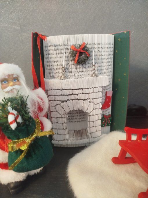 Cheminée de père Noël 